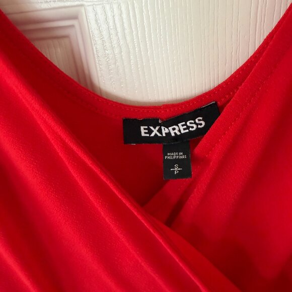 Red Dress from Express, Small, Never Worn - Picture 4 of 6